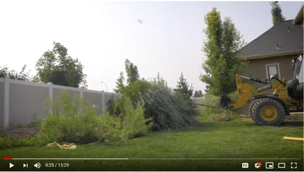 How To Renovate a Backyard (A Video Walkthrough)